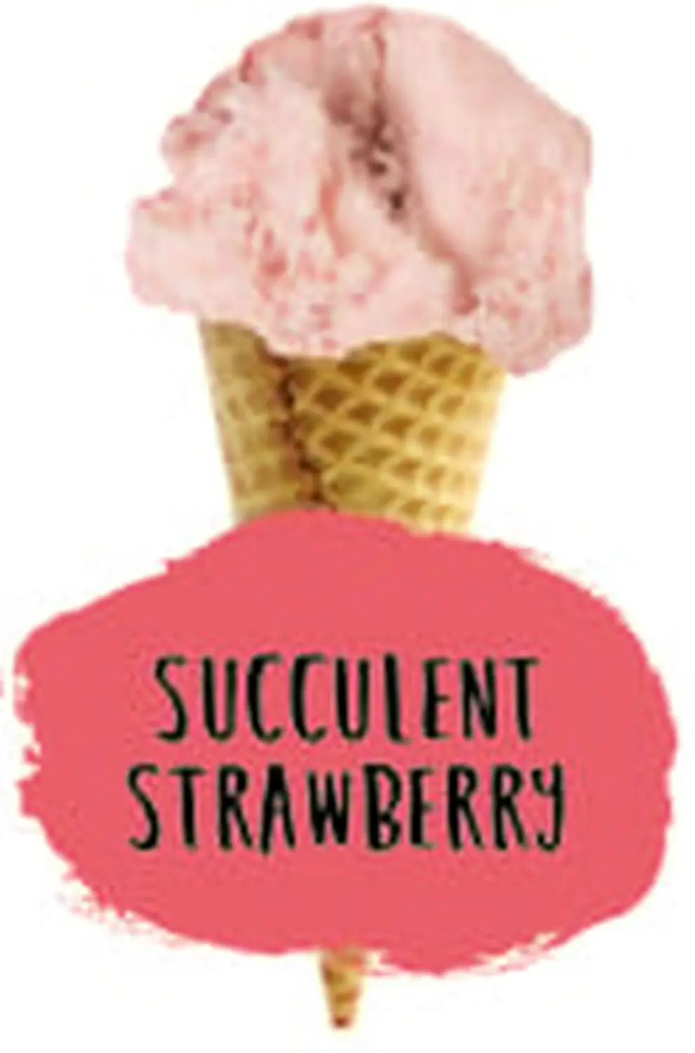 Sevanetti Succulent Strawberry Ice Cream